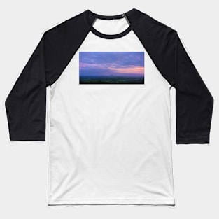 Glass House Mountains - From Tranquil Park Maleny Baseball T-Shirt